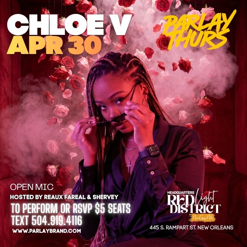 Parlay Thurs Apr 30 ft Tereasa B & Chloe V