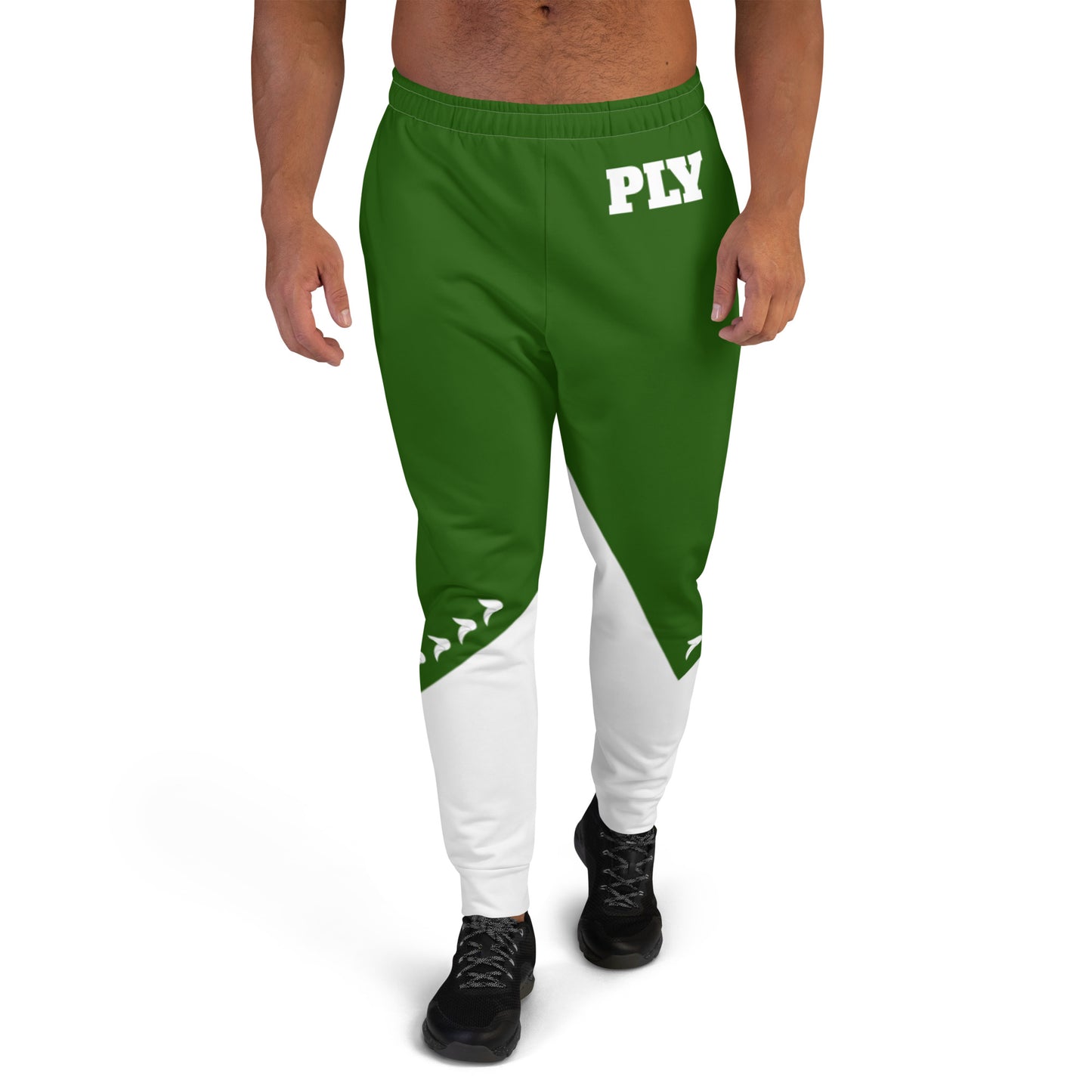 PLY Joggers Green & White - Men