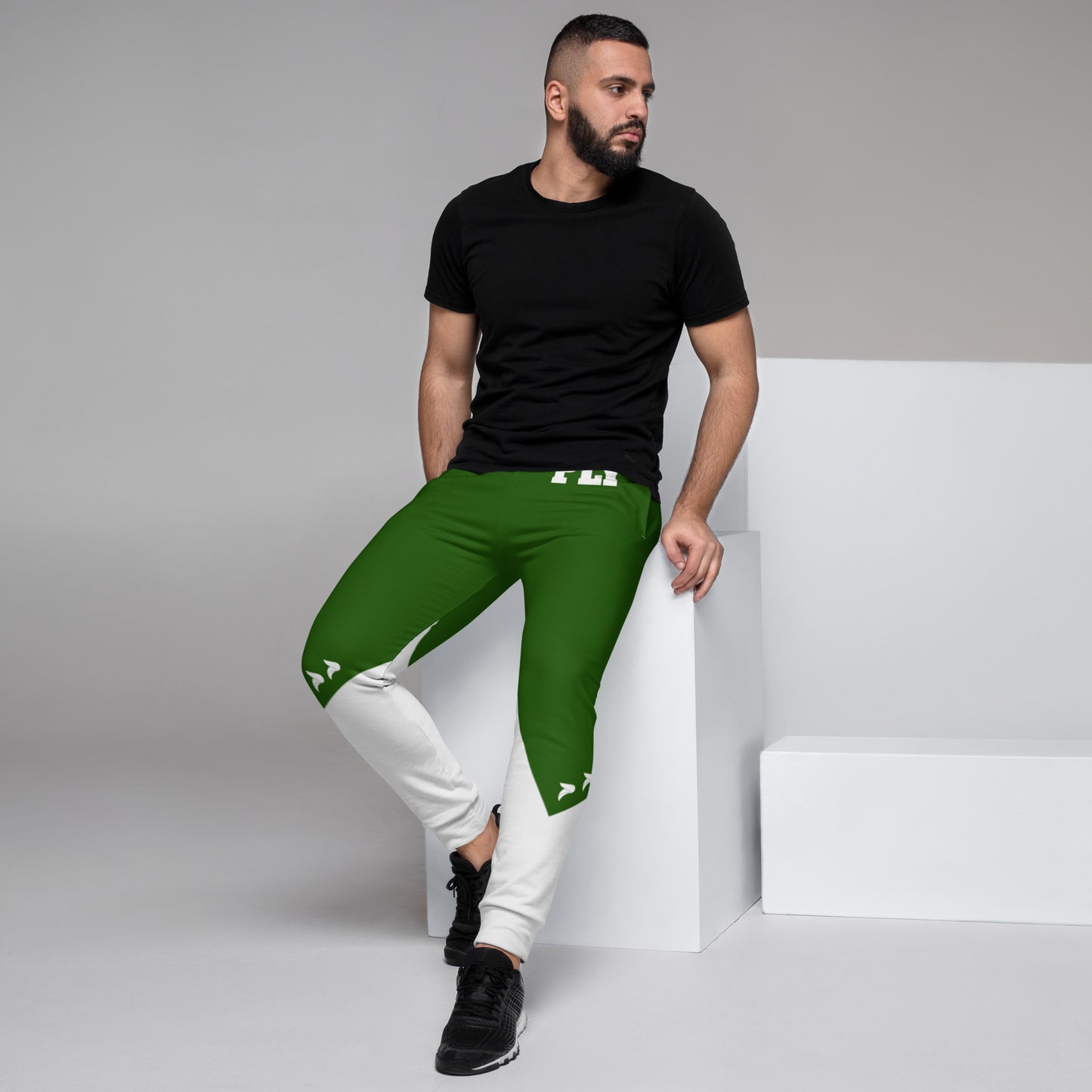 PLY Joggers Green & White - Men
