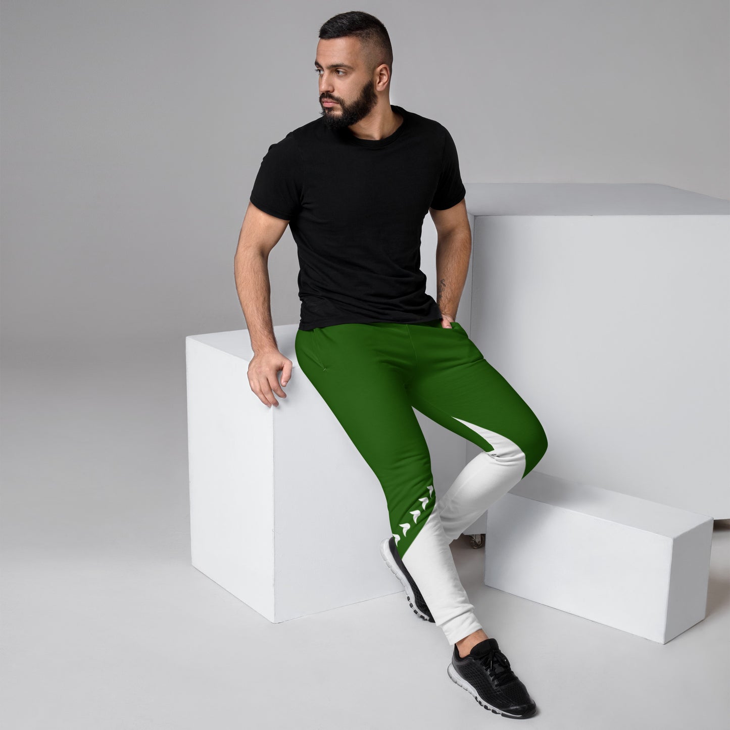 PLY Joggers Green & White - Men