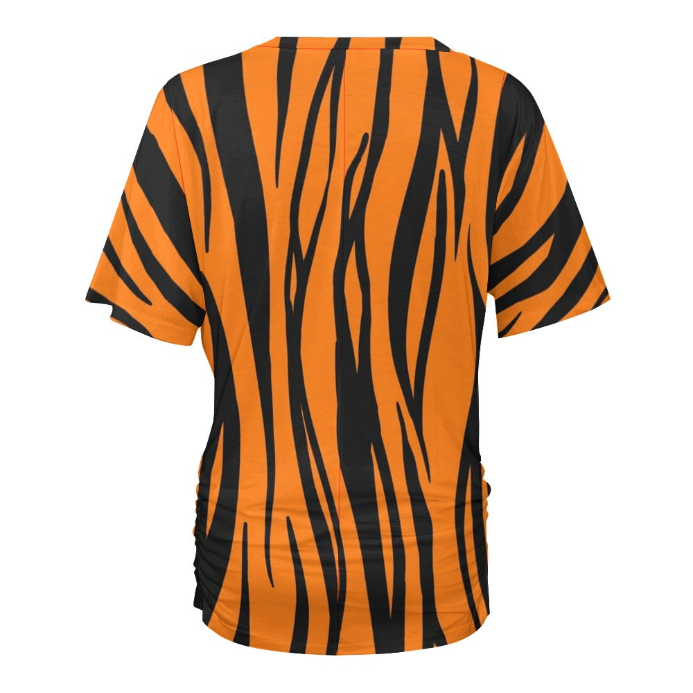 Women's V-Neck Tiger Rush Shirt