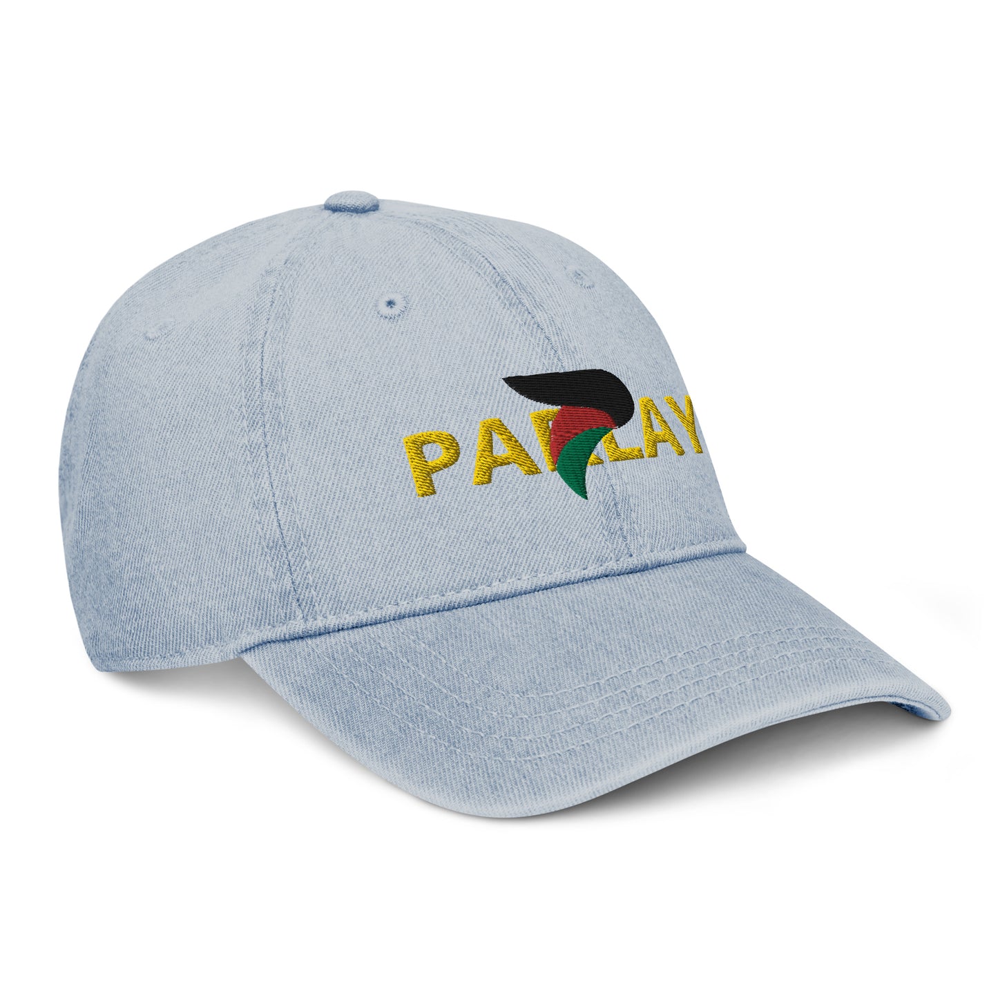 Rasta Denim Snapback