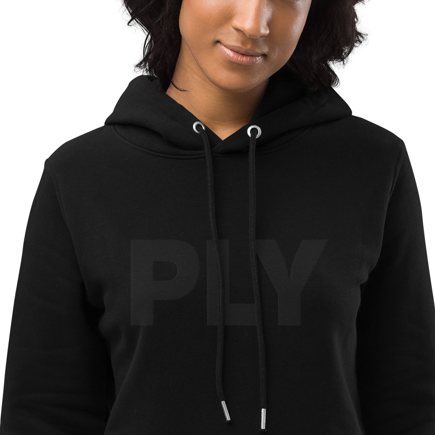 PLY - Black On Black Hoodie dress