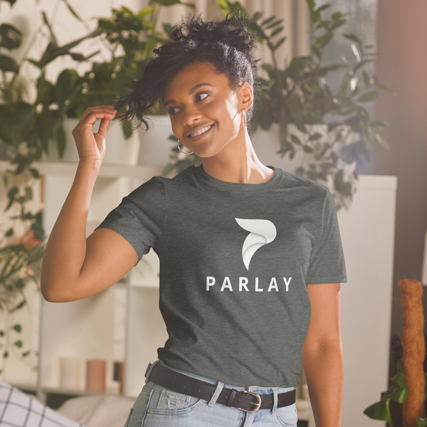 Signature Parlay T-Shirt White Print (Unisex)