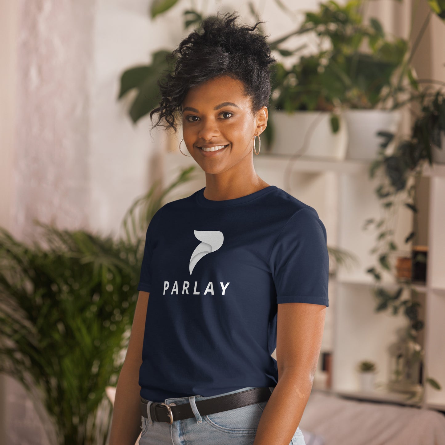 Signature Parlay T-Shirt White Print (Unisex)