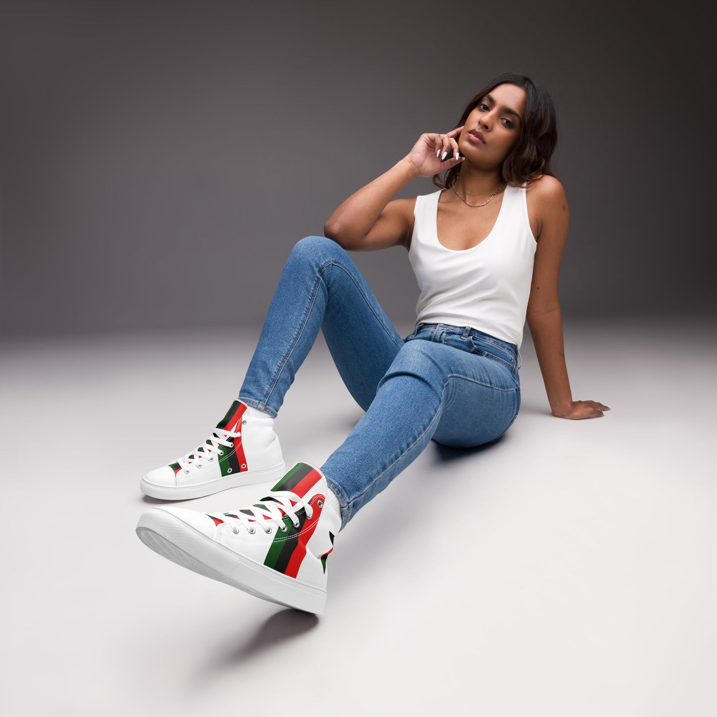 Rasta High Tops - Women