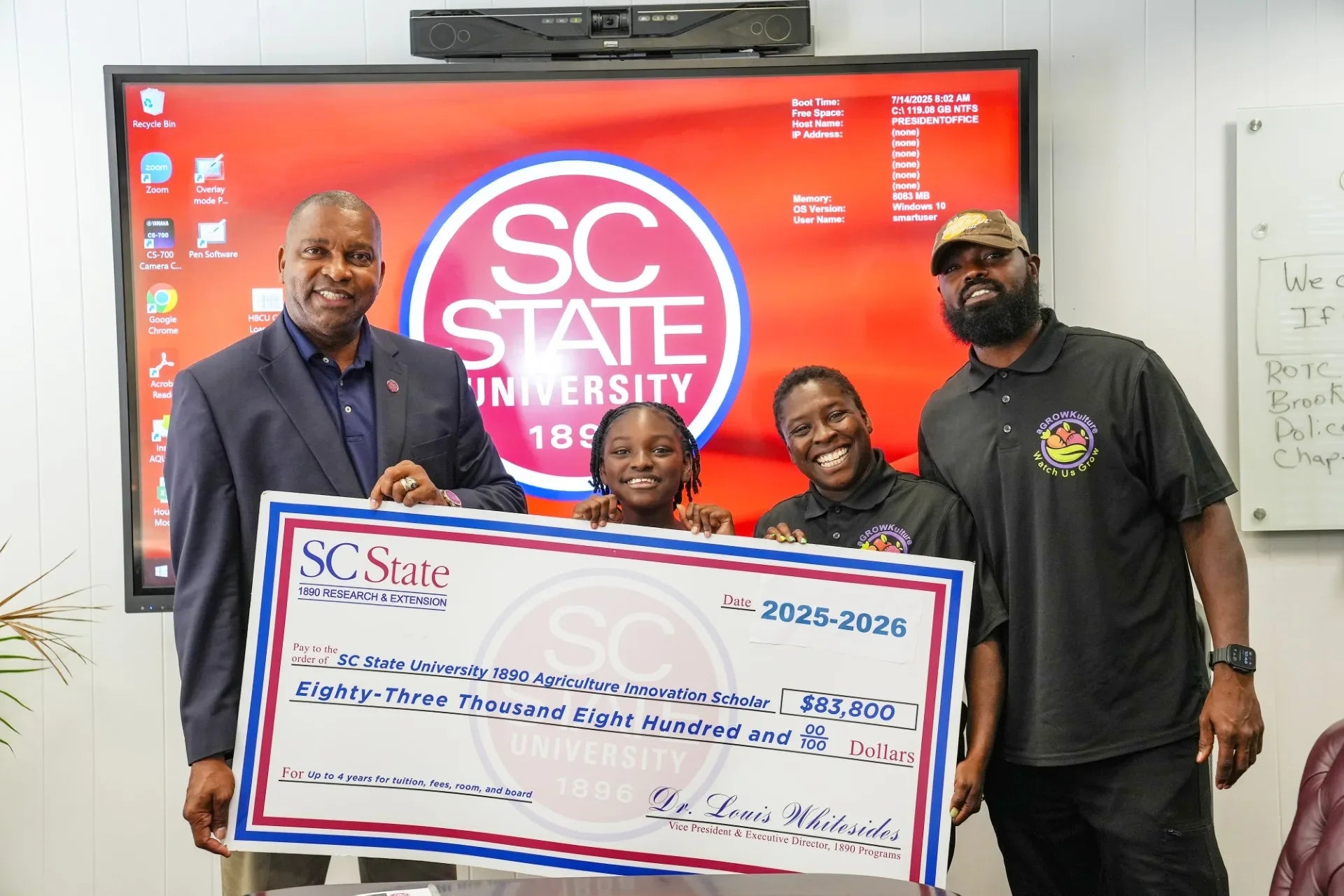 10 Yr Old farmer earns full college scholarship