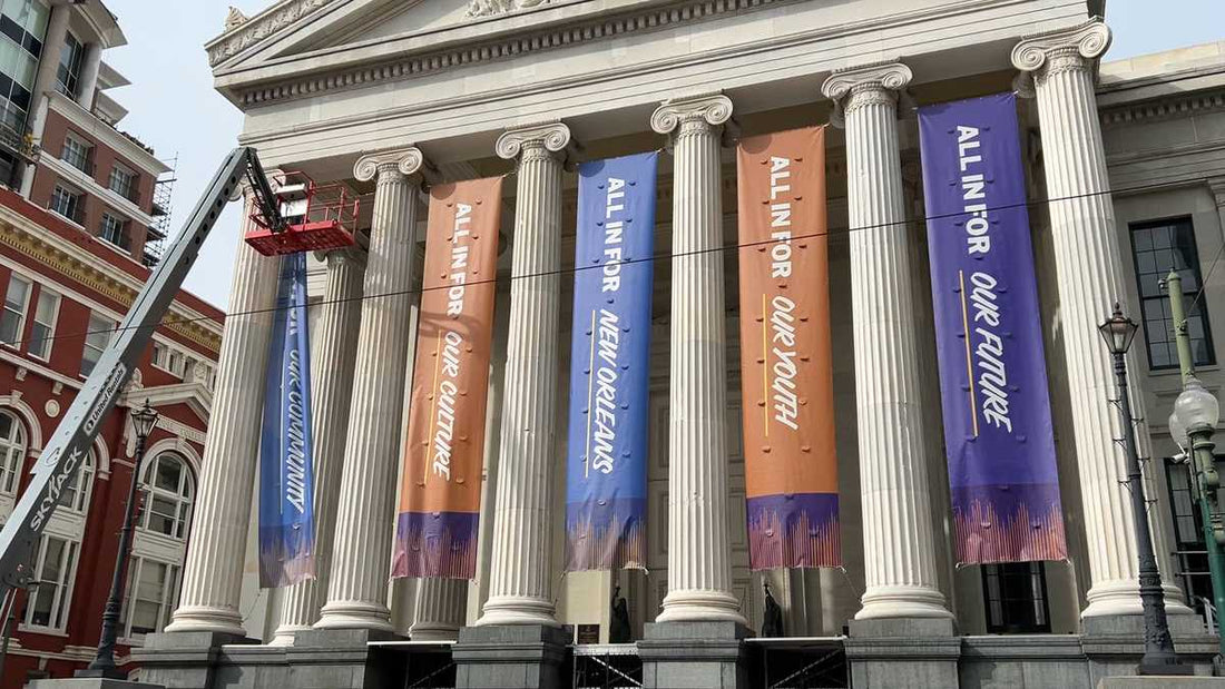 Mayor Cantrell Orders Removal of Moreno Inauguration Banners From Gallier Hall