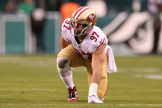 49ers' Nick Bosa Won't Be Traded amid Contract Holdout, per HC Shanahan and GM Lynch