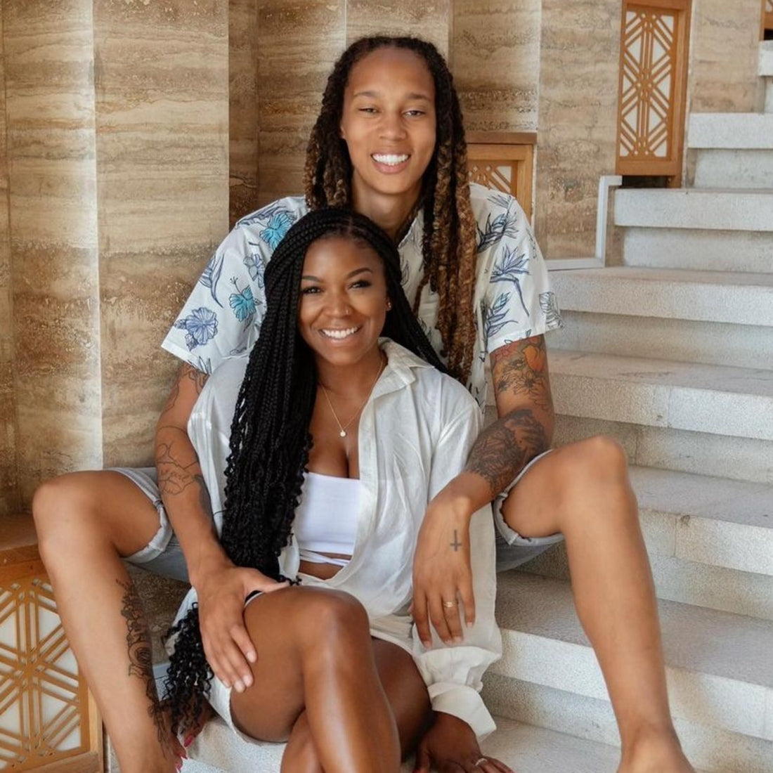 Brittany Griner and wife, Cherelle, are expecting first child