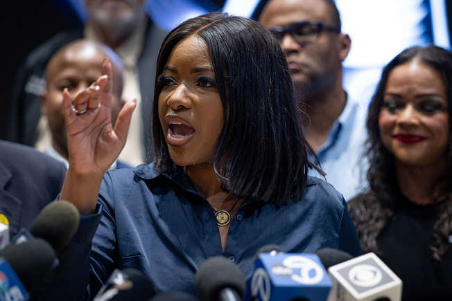 Rep. Jasmine Crockett sparked controversy after likening federal enforcement agencies to “Slave Patrols”