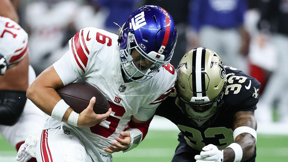 Saints snap losing streak with big win over NY Giants