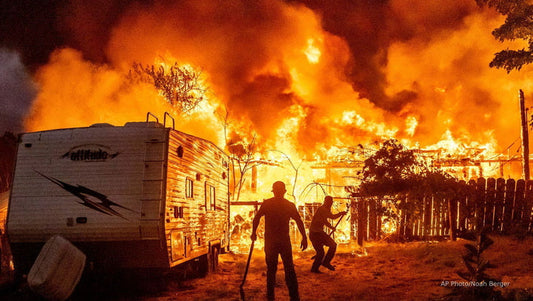 Lightning Sparks Wildfire That Ravages Historic California Gold Rush Town