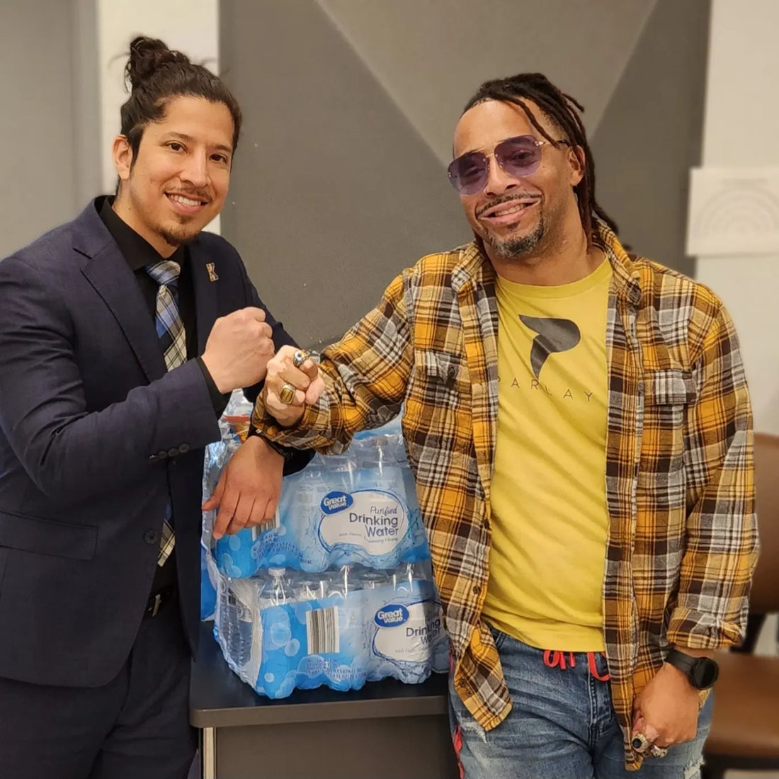 Parlay gives water to NOLA Band in 8 Mardi Gras parades