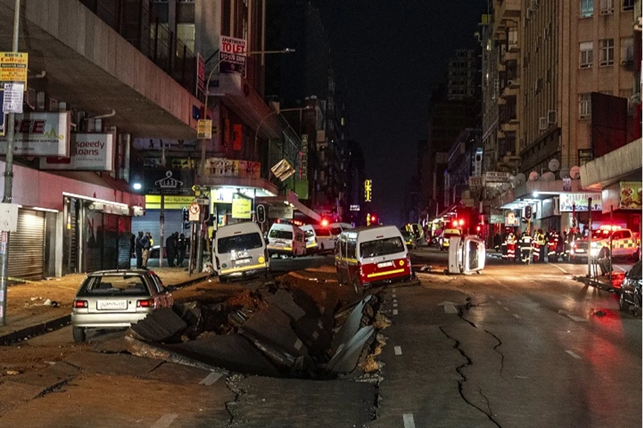 Officials reveal methane gas was the cause of explosion downtown Joburg