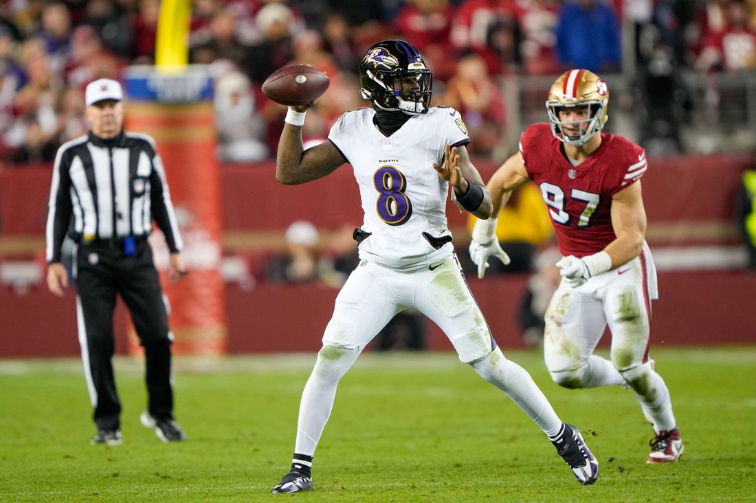 Lamar Jackson and The Ravens grinch the 49ers Christmas