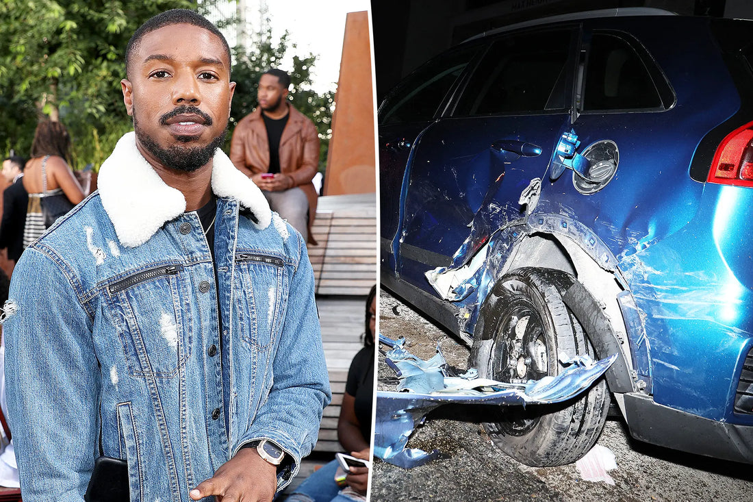 LAPD investigating Michael B. Jordan's viral Ferrari crash