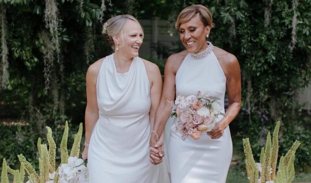 Robin Roberts marries Amber Laign in intimate backyard ceremony