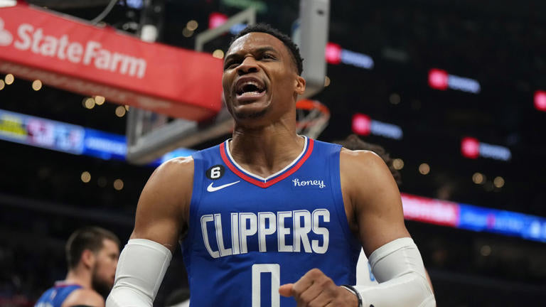 Russell Westbrook stays with Clippers taking the biggest pay cut in NBA HIstory