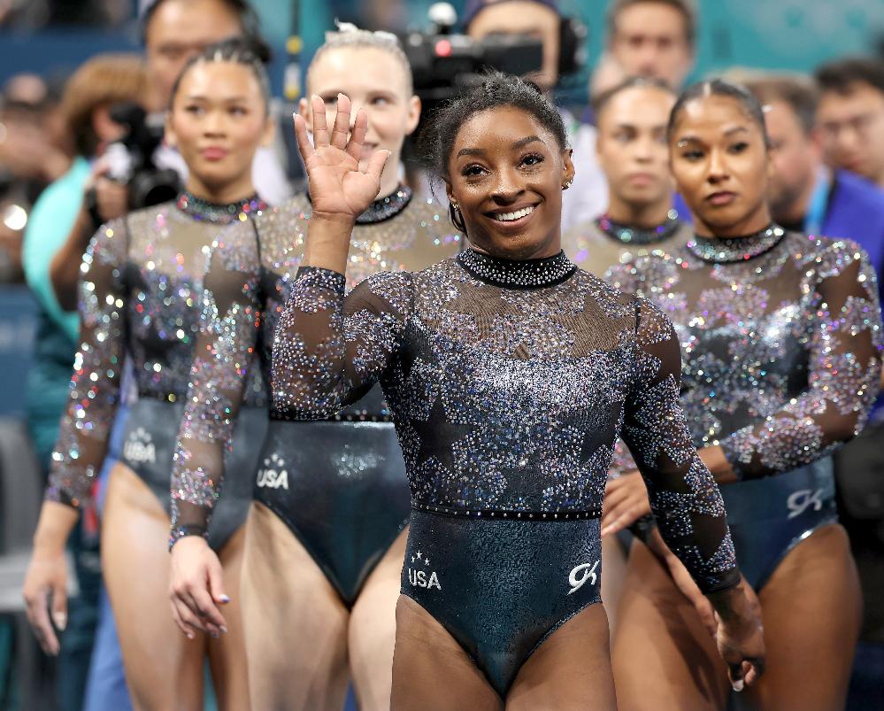 Simone Biles Becomes Winningest American Olympic Gymnast of All Time