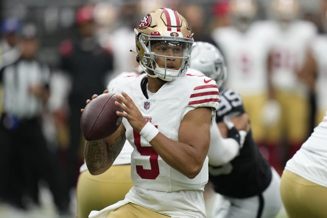 Trey Lance off to rough start as 49ers get blown out by Raiders in Preseason game