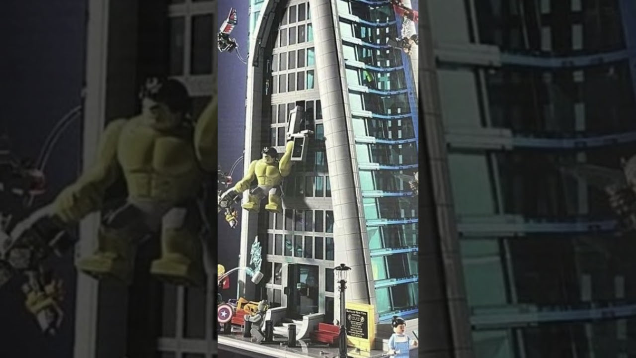 Lego's 5,200-piece Avengers Tower set ships with 31 minifigures