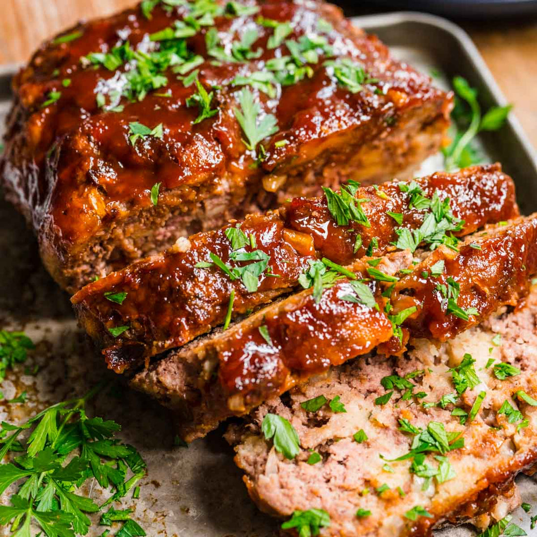 Meatloaf with a Glaze