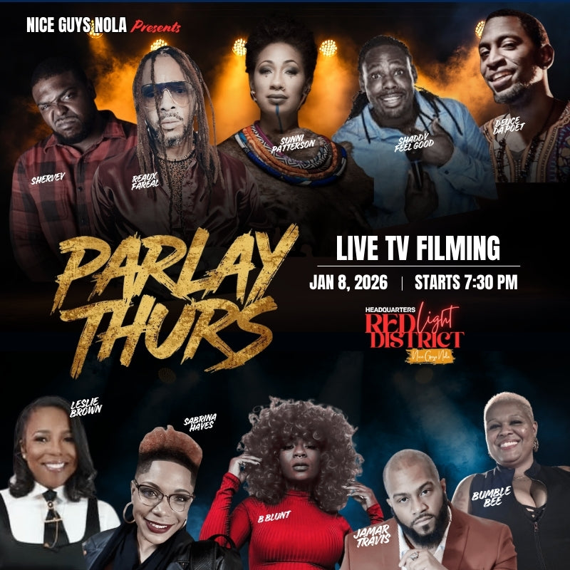Parlay Thurs: Live TV Filming Jan 8