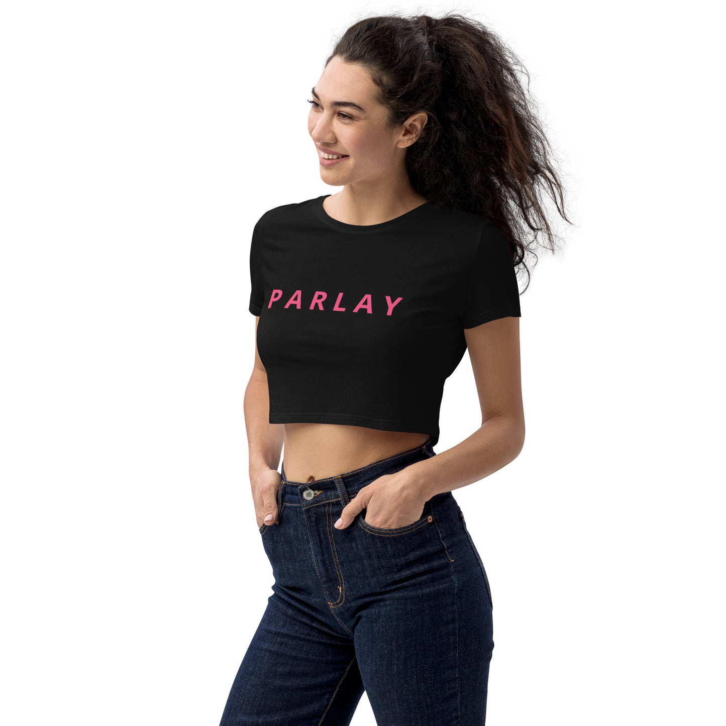 Pink Crop Top