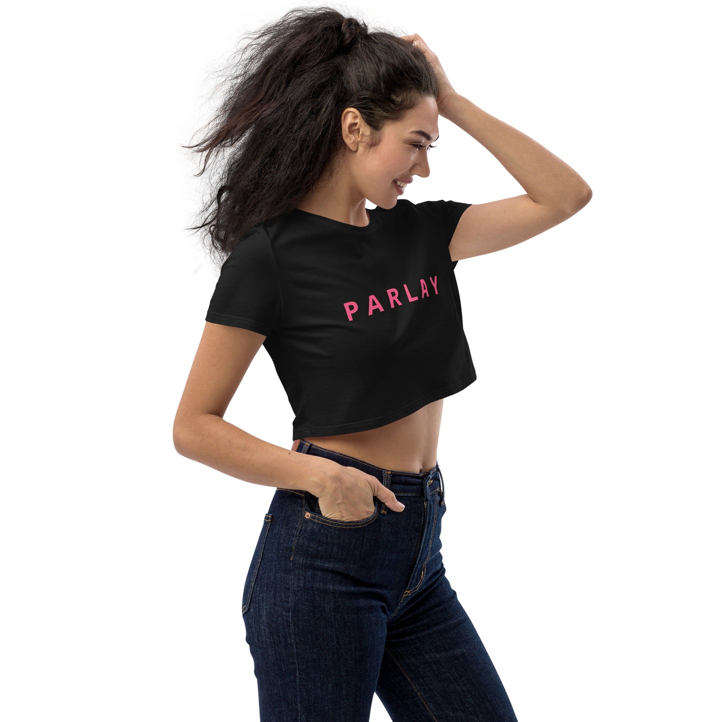Pink Crop Top