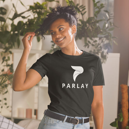 Signature Parlay T-Shirt White Print (Unisex)
