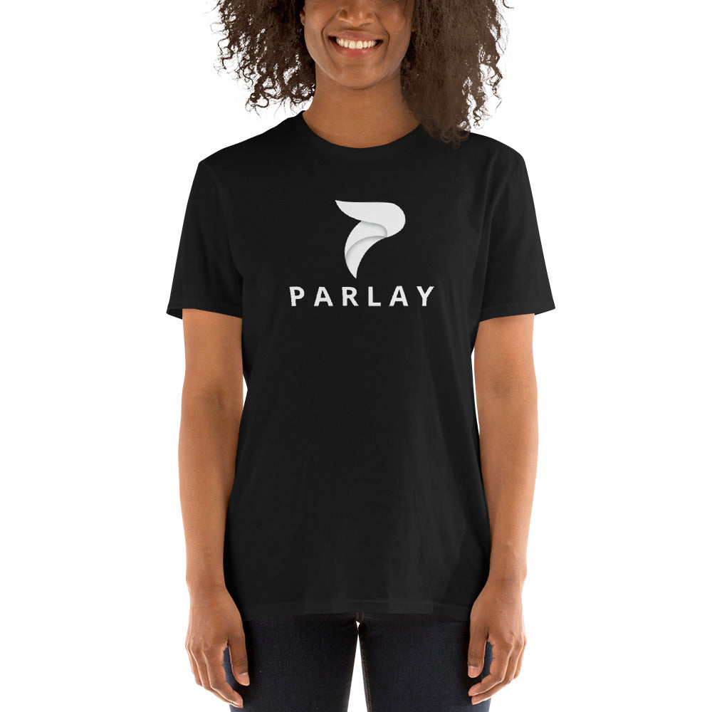 Signature Parlay T-Shirt White Print (Unisex)